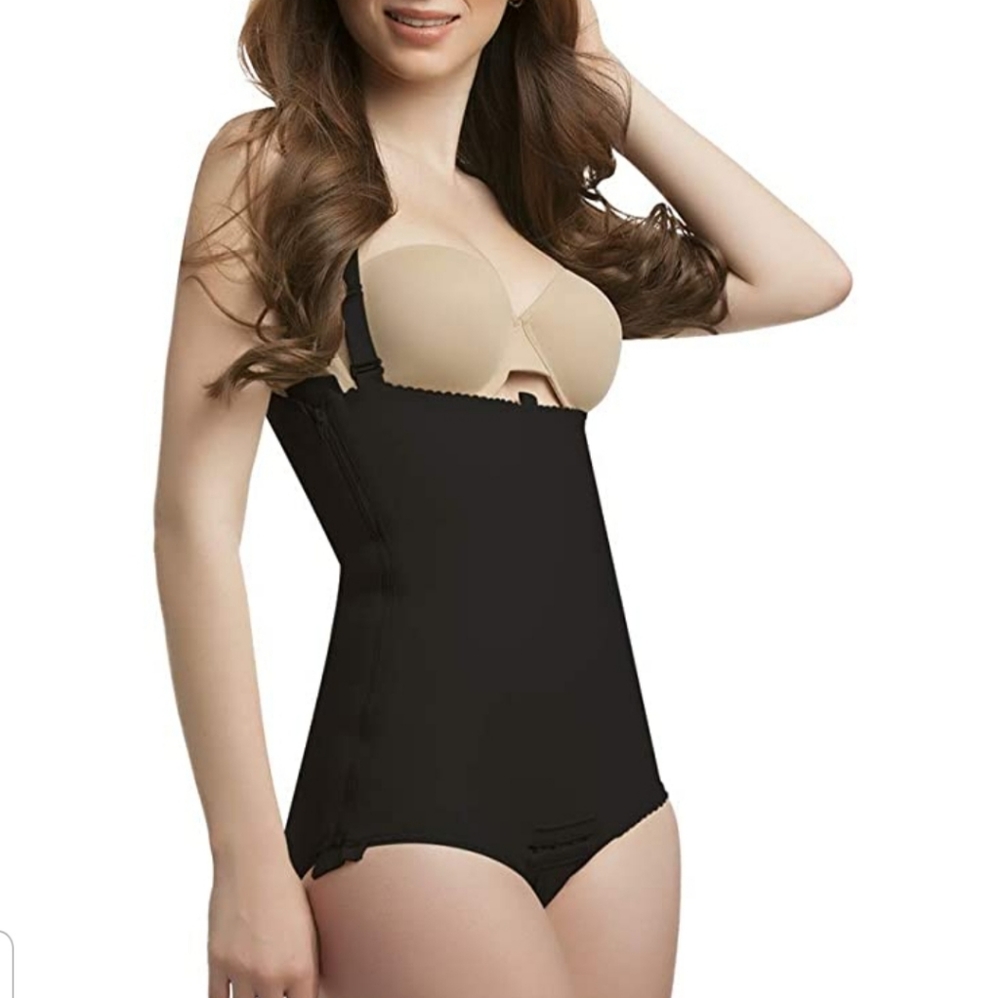 Isavela Compression Shapewear Girdle with Zipper Sides XL